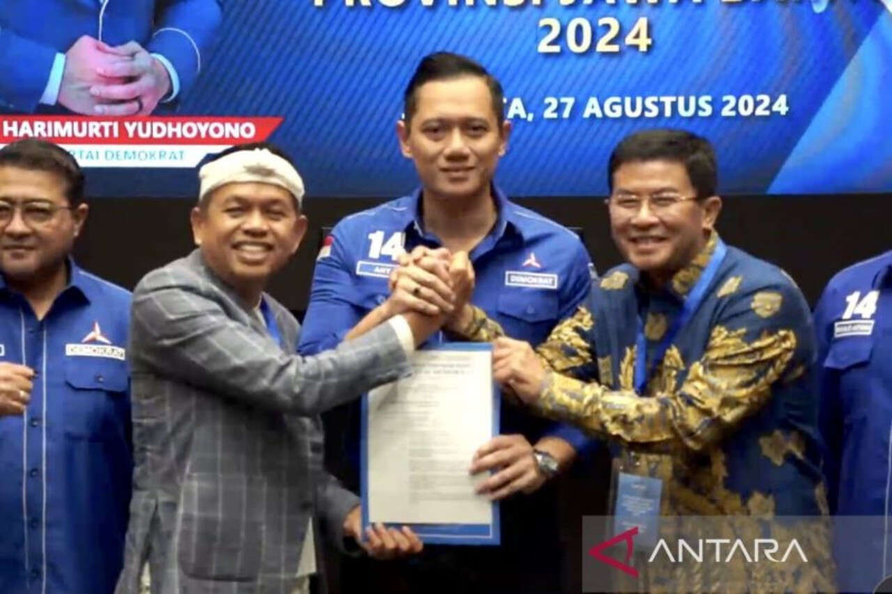 Pilkada Jabar 2024, Partai Demokrat Resmi Dukung Dedi Mulyadi-Erwan Setiawan