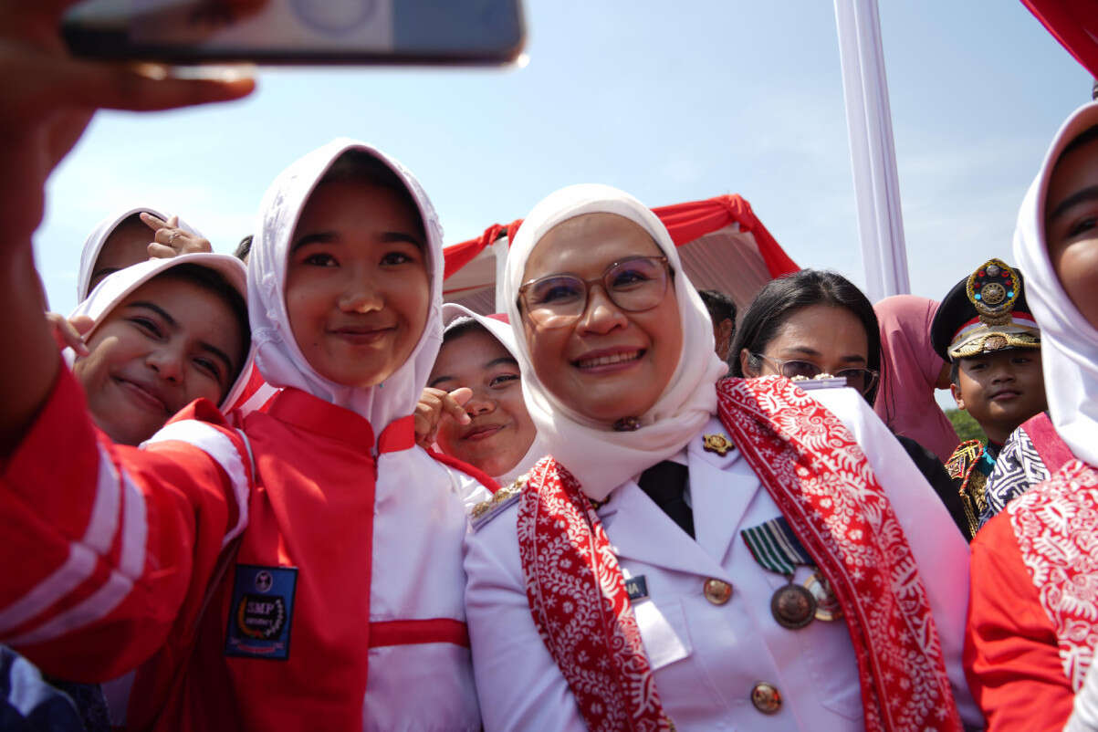 Bupati Indramayu Nina Agustina Marah-marah ke Warga, Bawa Nama Da'i Bachtiar