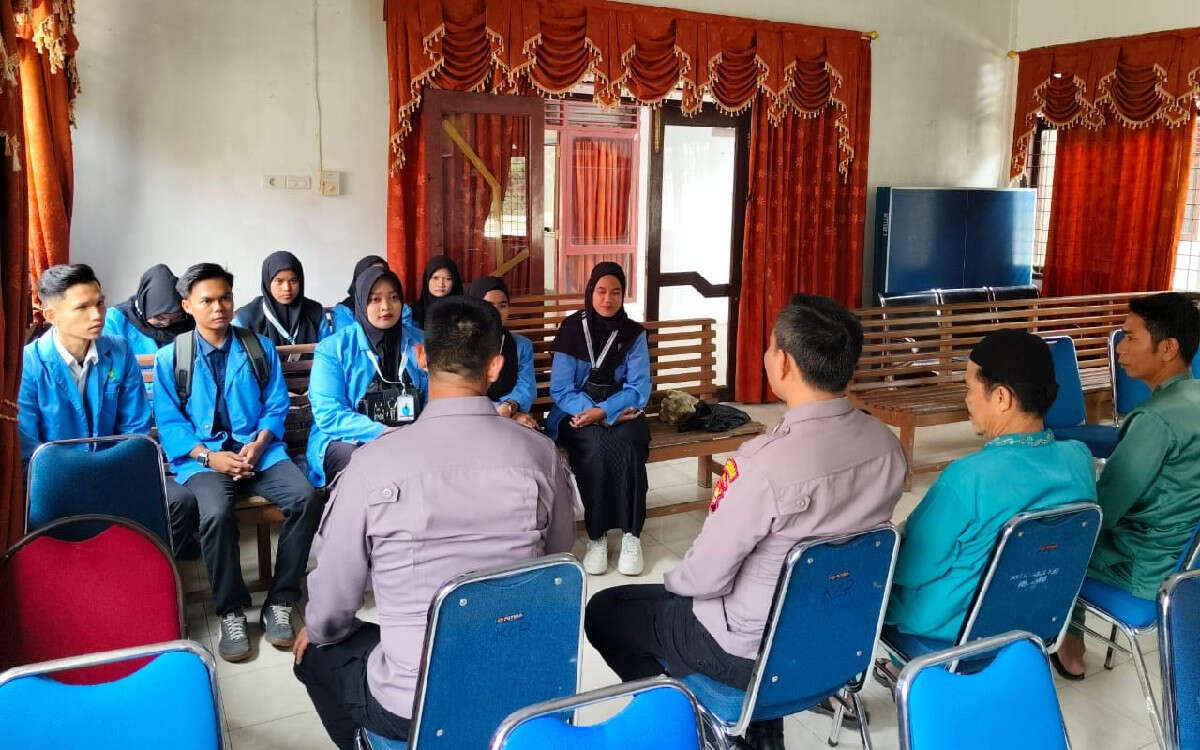 Cooling System Pilkada, Polres Rohul Gandeng Mahasiswa Suarakan Tolak Kampanye Hitam