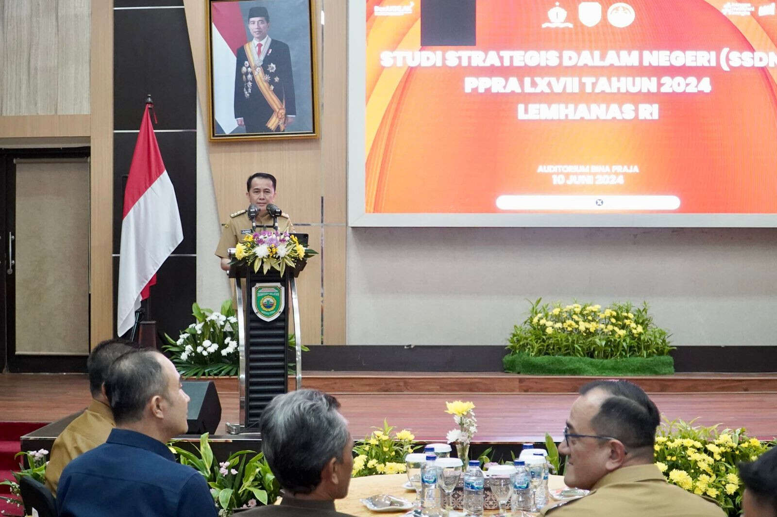 Di Hadapan Peserta SSDN Lemhanas, Pj Gubernur Sumsel Paparkan Program Prioritas 2024