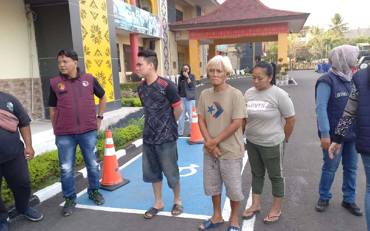 Tim Gabungan Grebek Kampung Narkoba di Tangga Buntung, 5 Orang Diamankan