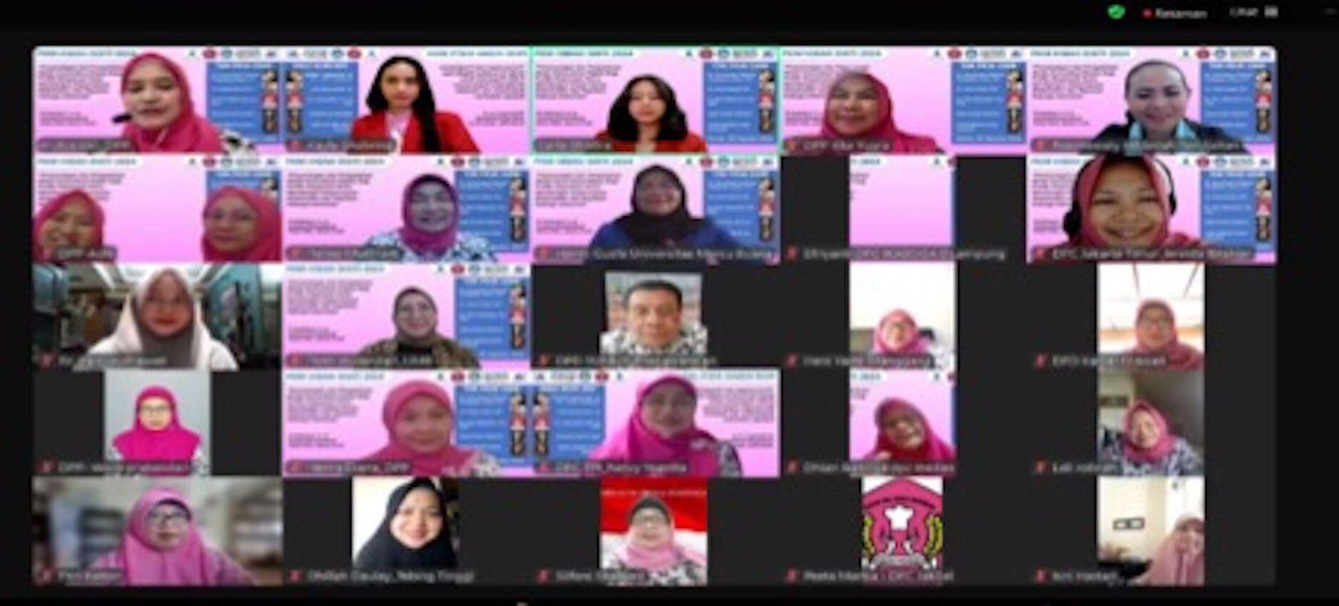 UMB dan IKABOGA Indonesia Gelar Pelatihan Perancangan Media Komunikasi Digital Bagi Profil Organisasi