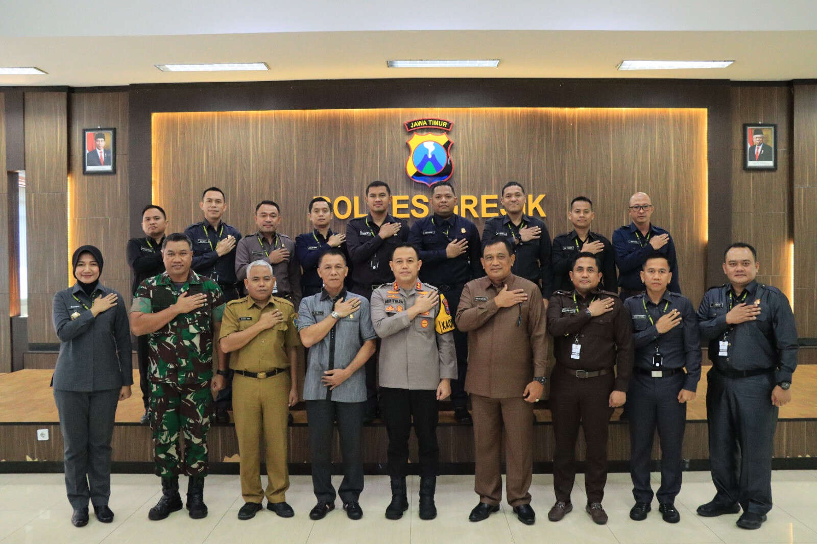 Terima Serdik Sespimmen, Kapolres Gresik Harap Peserta Pahami Tugas Polri yang Humanis