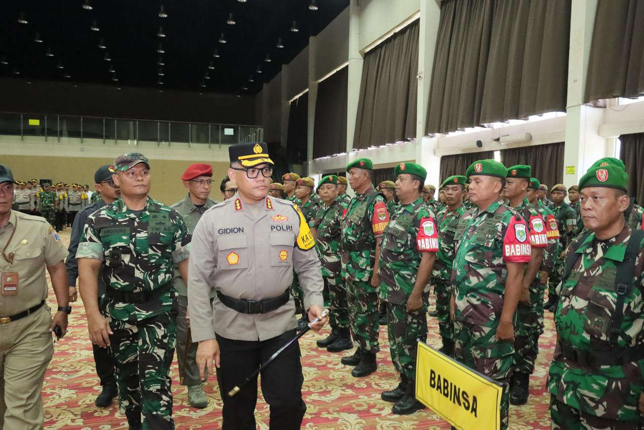 Pengamanan TPS, Kombes Gidion Ingin Anggota Utamakan Humanisme, Jangan Senpi