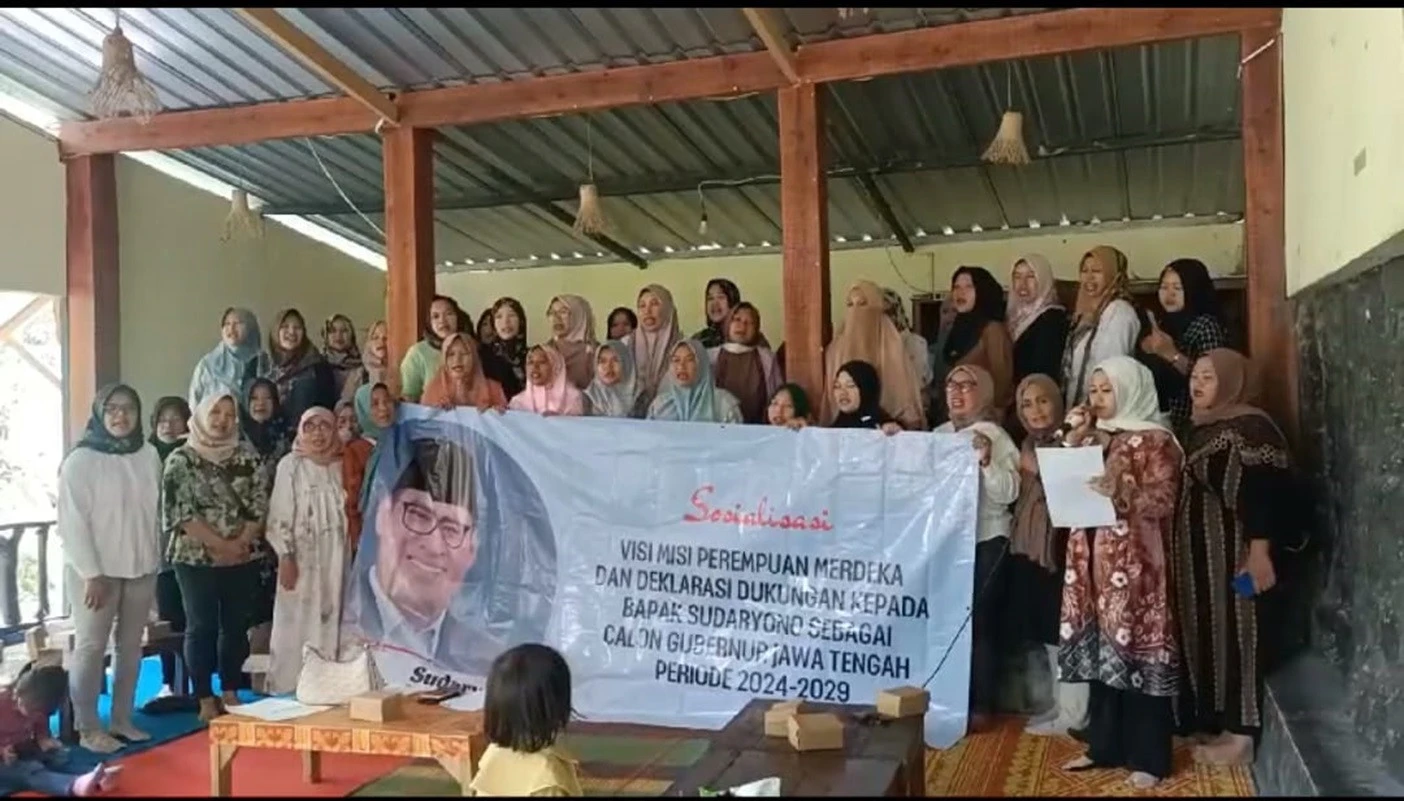 Perempuan Merdeka Pemalang Yakin Sudaryono Cagub yang Berpihak kepada Kaum Hawa