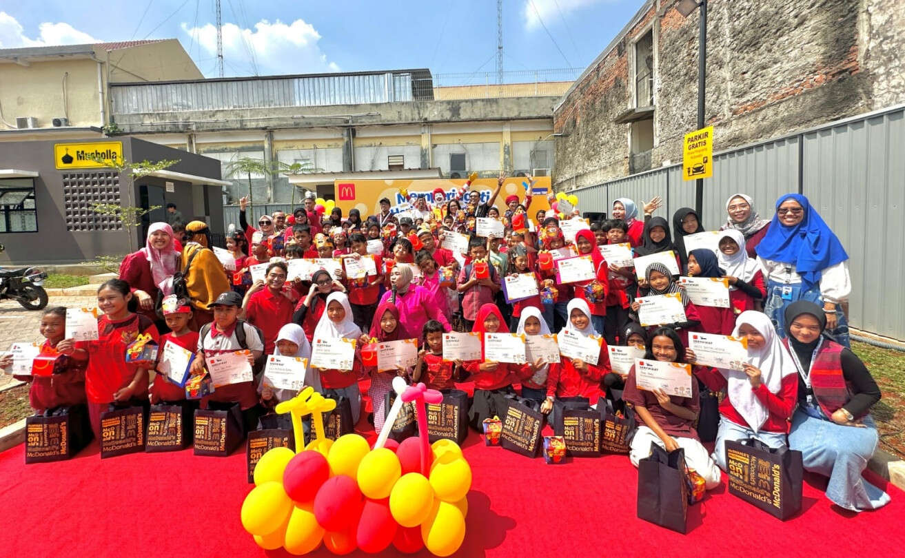 Hari Anak Nasional 2024, McDonald’s Indonesia Gelar Kelas Menulis Bersama