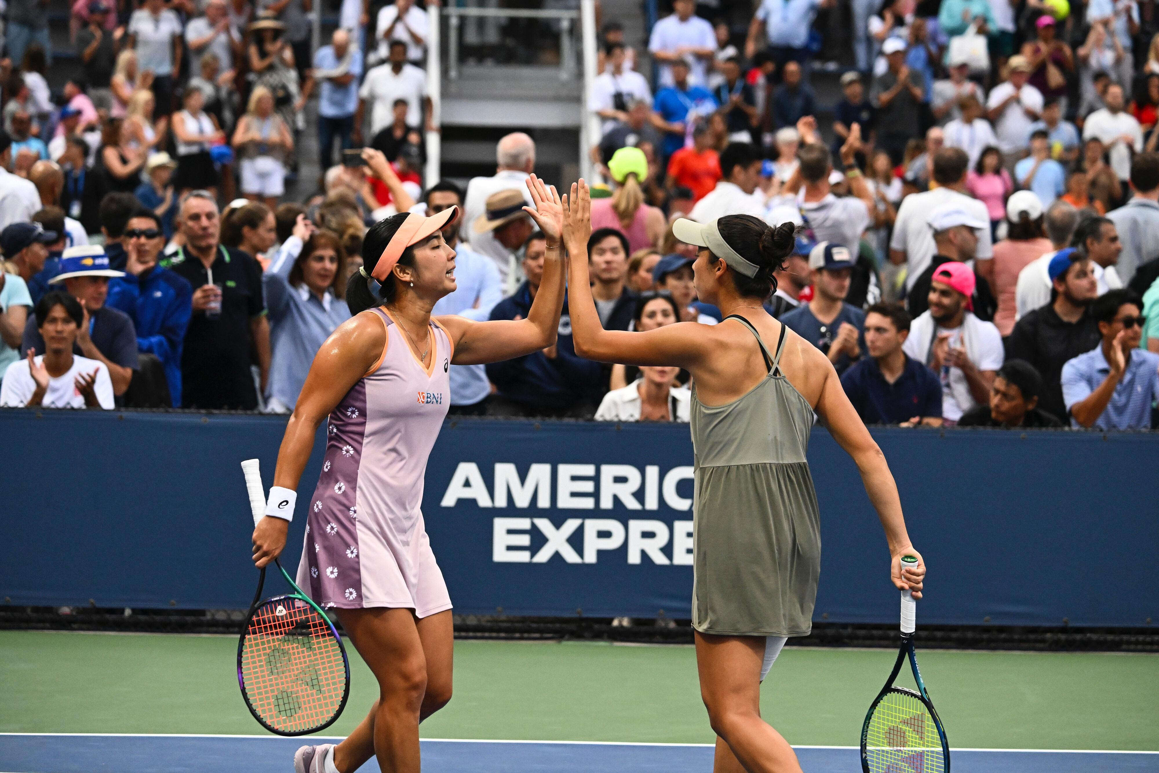 US Open 2024: Debut Manis Aldila Sutjiadi/Ena Shibahara