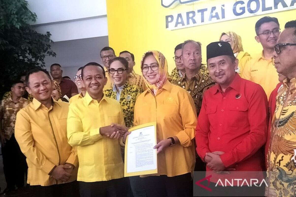 Alihkan Dukungan ke Jagoan PDIP Airin-Ade, Bahlil Klaim KIM Takkan Terpecah