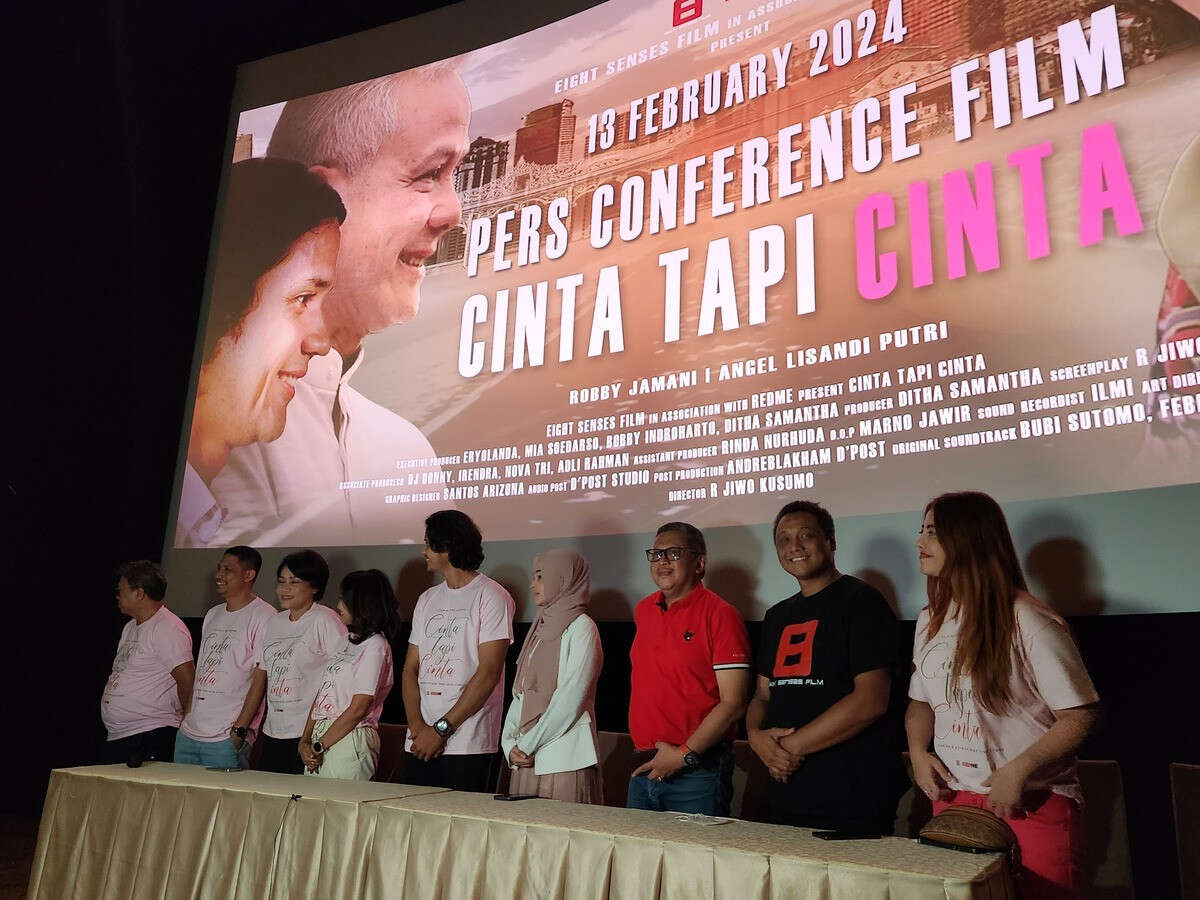 Film Cinta Tapi Cinta Ganjar & Atikoh Diluncurkan di Bioskop, Begini Kisahnya