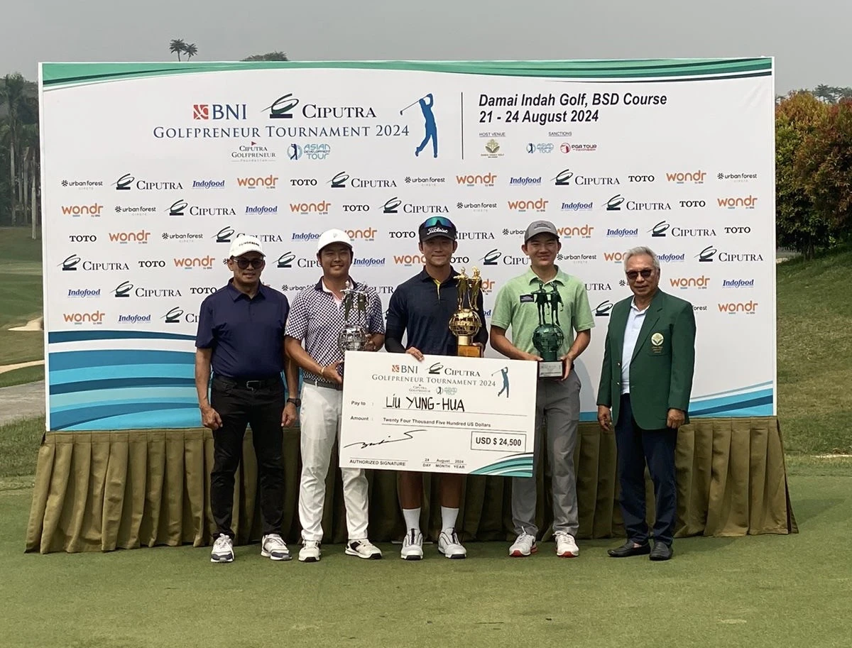 Dorong Pegolf Indonesia ke Kancah Dunia, BNI & Ciputra Berkolaborasi di Golfpreneur Tournament 2024