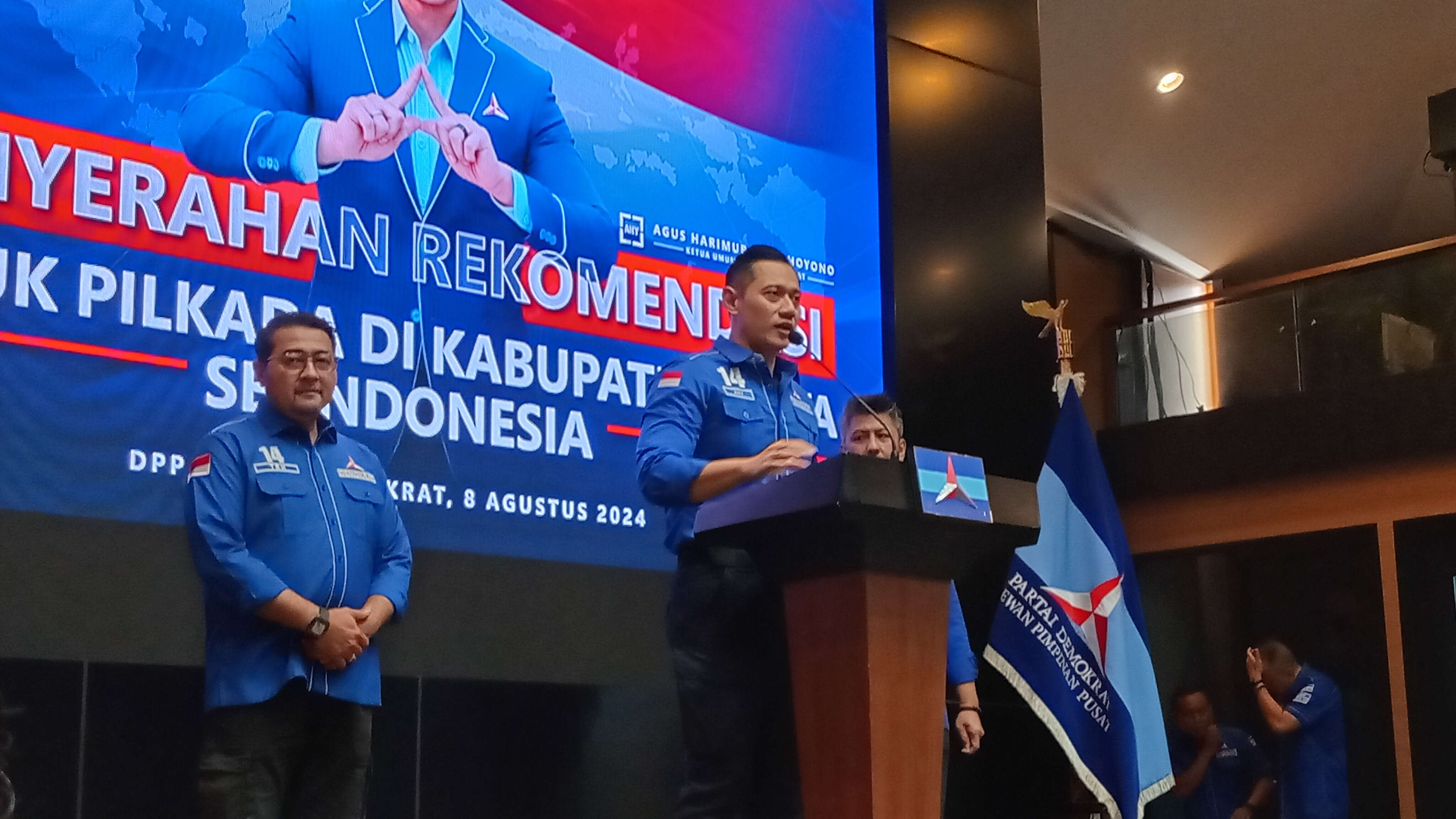 Demokrat Serahkan Rekomendasi Pilkada Serentak 2024, Ada Istri Azwar Anas hingga Anak Pramono Anung