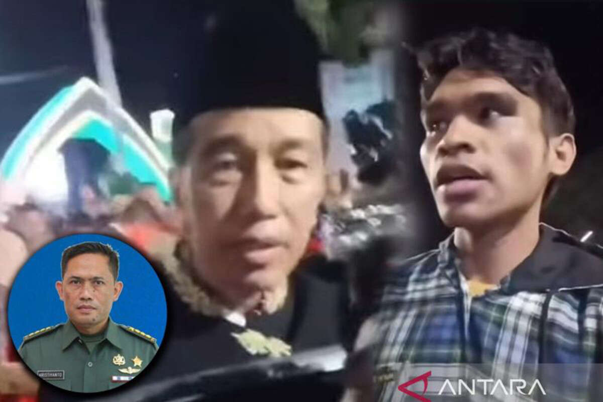 Pria yang Menerobos Paspampres Ini Dianggap Membahayakan Keselamatan Presiden Jokowi