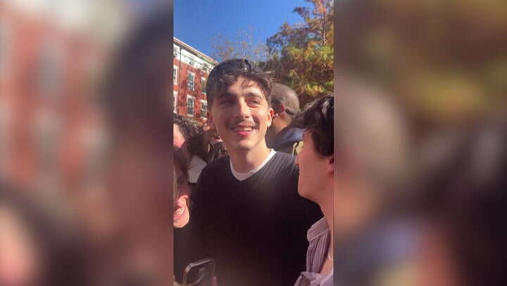 Video: Timothee Chalamet gatecrashes own lookalike contest