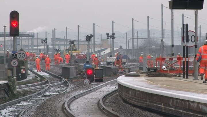 Why are the trains always chaotic at Christmas?