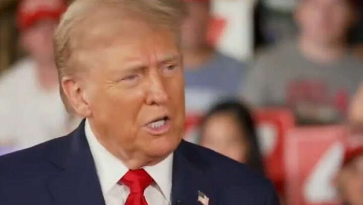 Trump slams Harris for not visiting North Carolina - while she’s there