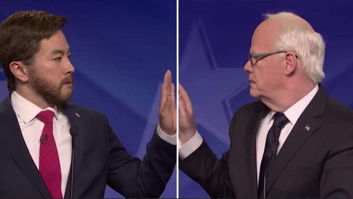 SNL VP debate cold open pokes fun at Vance and Walz’s cordial exchange