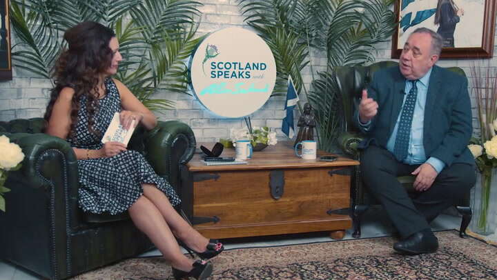 Alex Salmond discusses future plans in video hours before his death