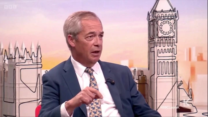 Farage repeats ‘no idea’ six times over mayor’s 600% allowance hike