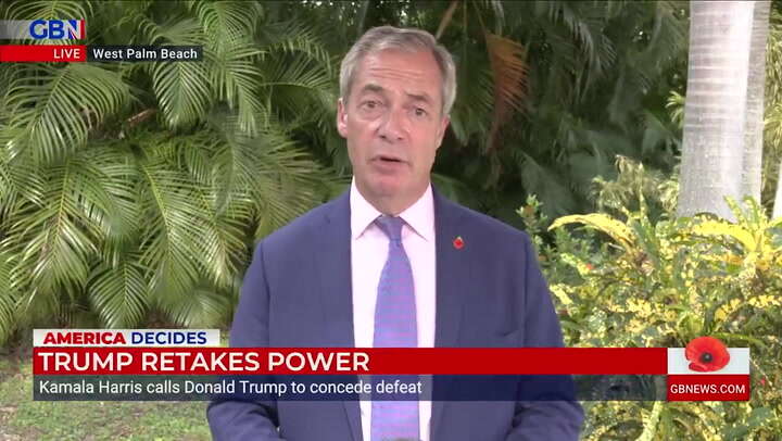 Farage claims he will ‘break down barriers’ between Labour and Trump