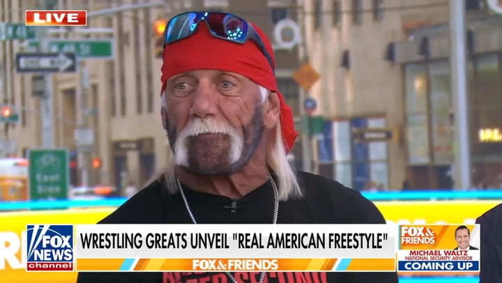 Hulk Hogan promotes new business venture in final TV appearance