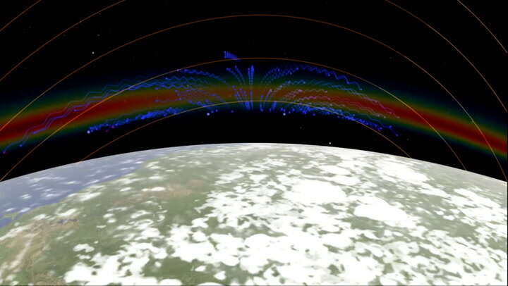 Nasa spots ‘surprise’ X shapes in Earth’s atmosphere