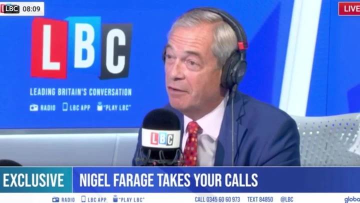 Farage admits he was surprised by Rod Stewart’s support of Reform
