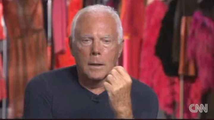 Giorgio Armani discusses how he stays ahead in the fashion industry