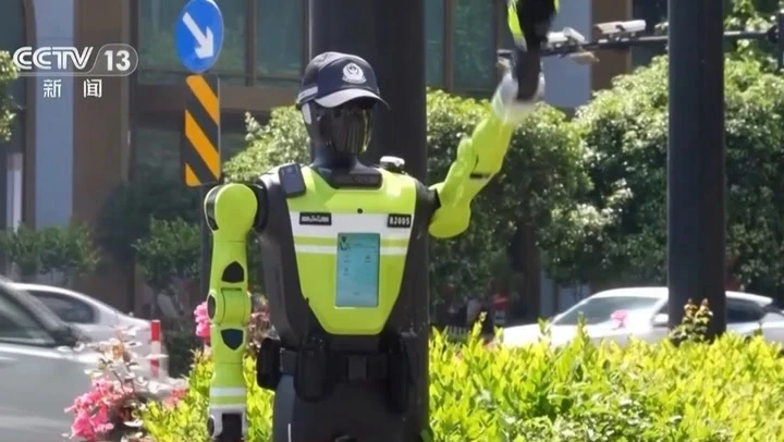 China deploys country’s first robot police squad