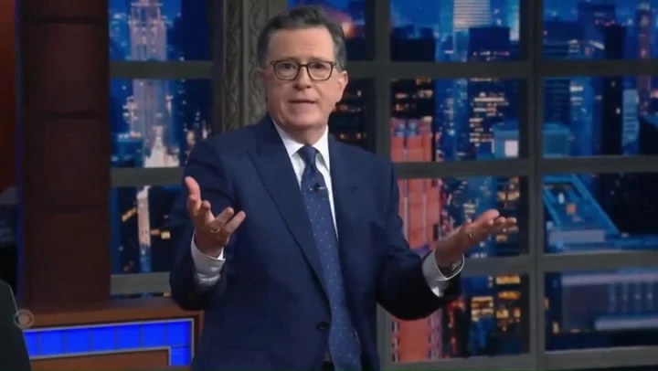Colbert reflects on 33-year The Late Show run in final monologue