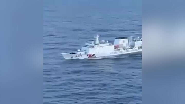 Chinese Coast Guard ship ‘trespasses’ into Philippine island waters