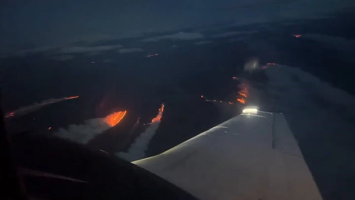 Aerial footage shows scale of fire on Scotland’s Dava Moor
