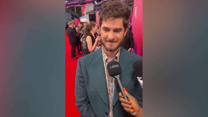 Andrew Garfield’s relationship advice from We Live In Time red carpet