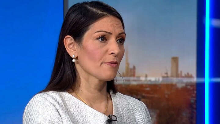 Priti Patel defends Trump after his social media attack on Zelensky