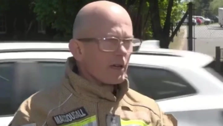 Oxfordshire fire chief tears up in tribute to colleagues who died