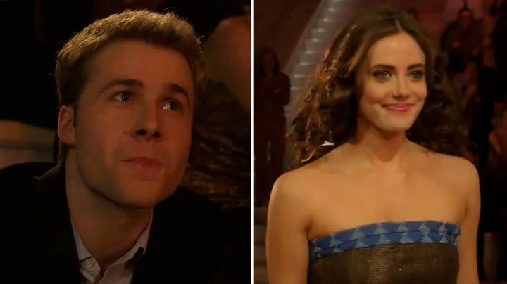 Watch the moment Kate and William first lock eyes in The Crown