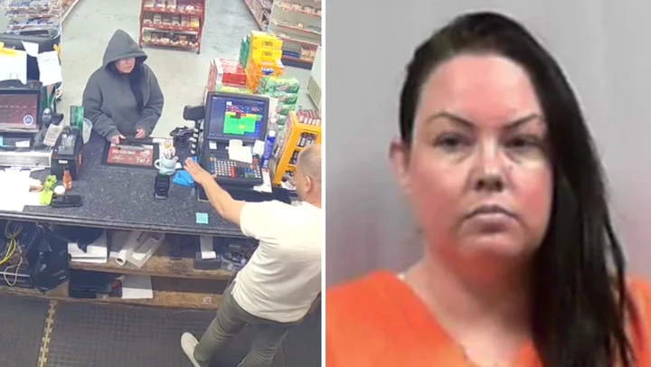 Would-be robber puts down gun during chaotic stick-up attempt