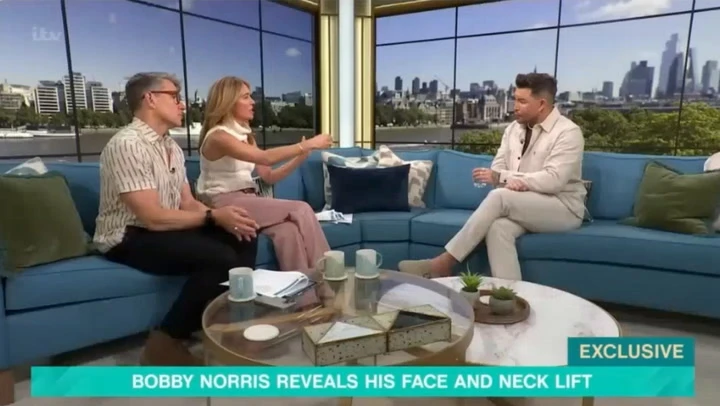 Bobby Norris not ruling out more surgery after facelift at 39