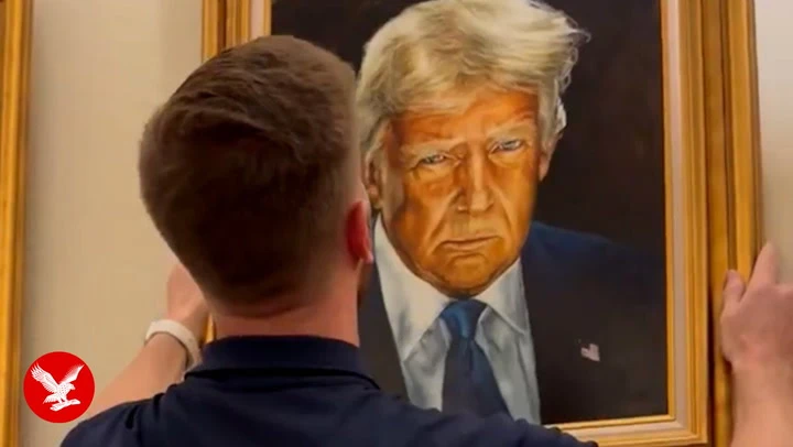 New Trump portrait goes on display after ‘the worst’ version removed