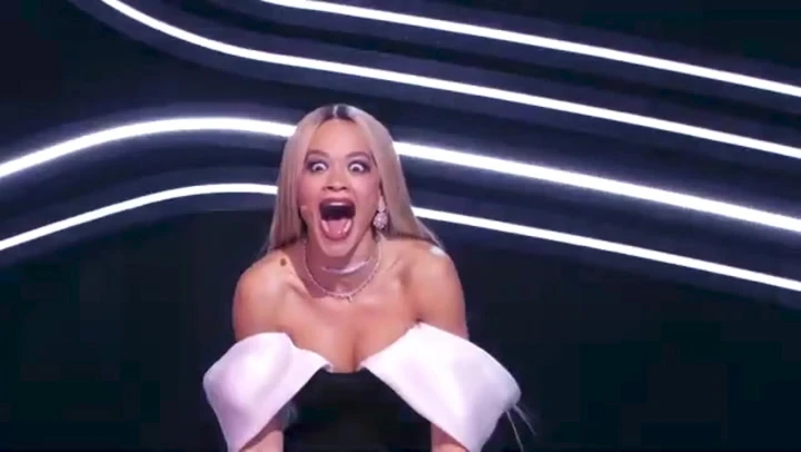 Rita Ora astonished as Masked Singer star revealed as familiar face