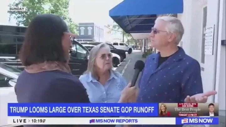 Wife’s retort after husband says he’s voting for Ken Paxton in Texas