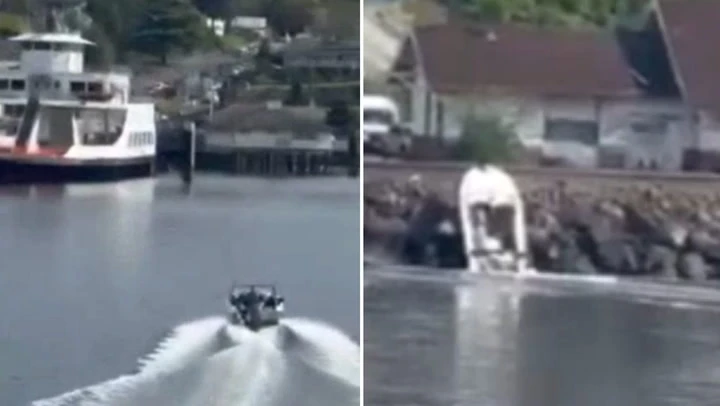 Boat driven by unconscious 21-Year-Old nearly strikes two ferries