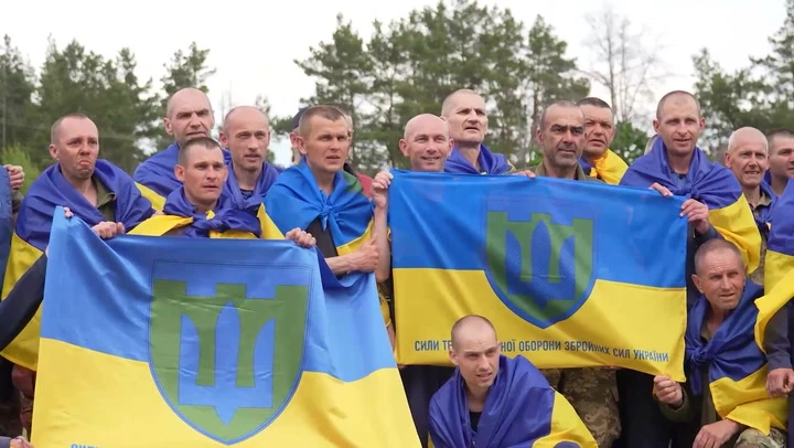 Ukrainians reunite with loved ones after major Russia prisoner swap