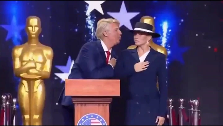 Israeli Dancing with the Stars viral dance mimics Trump’s rally moves