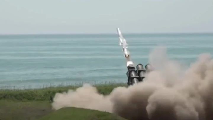 Watch: Japan launches first missile test on home soil