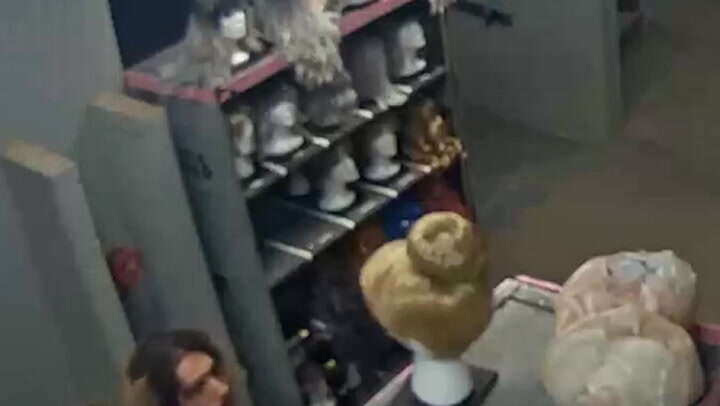 Watch: Suspect steals valuable wigs from Disney on Ice performers