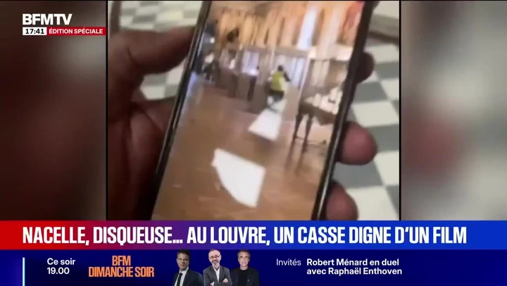 Watch: Louvre jewellery thief suspect caught on camera in new footage