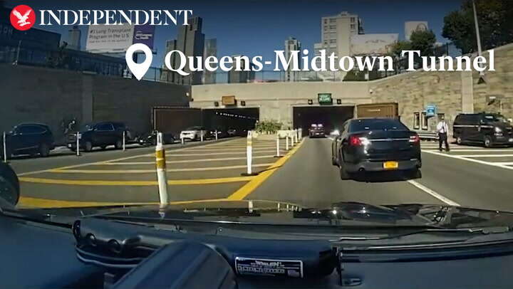 Illegal taxi driver carrying terrified passengers leads NYPD on chase