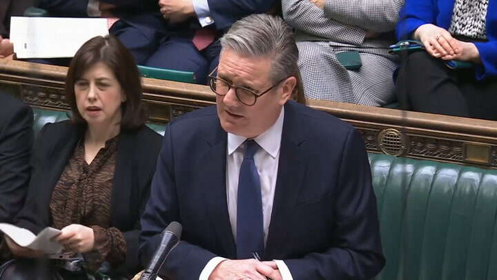 Starmer hits out after being interrupted during NHS racism speech