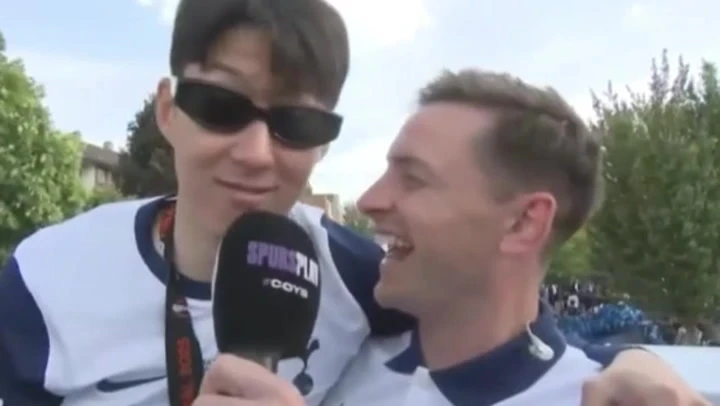 Son Heung-min ‘just partying, celebrating’ after Europa League win