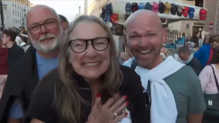 Americans in Rome react to US-born Pope being chosen